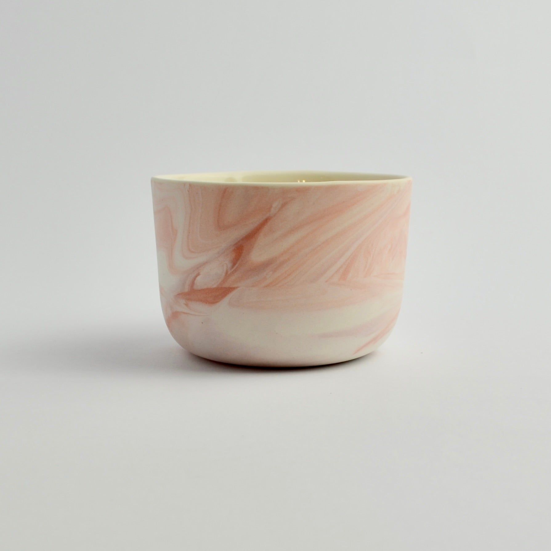 Coffee Cup Earthy Tone Marble