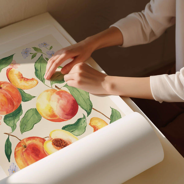 Peach Blossom Art Print