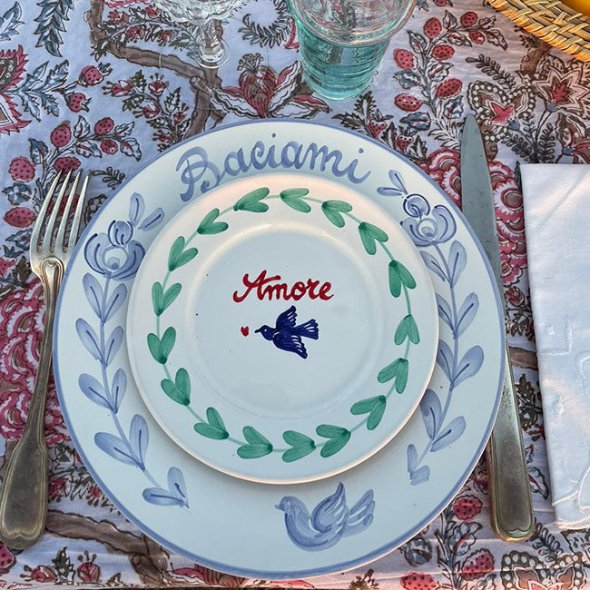 Lorafolk Baciami Plate 25cm