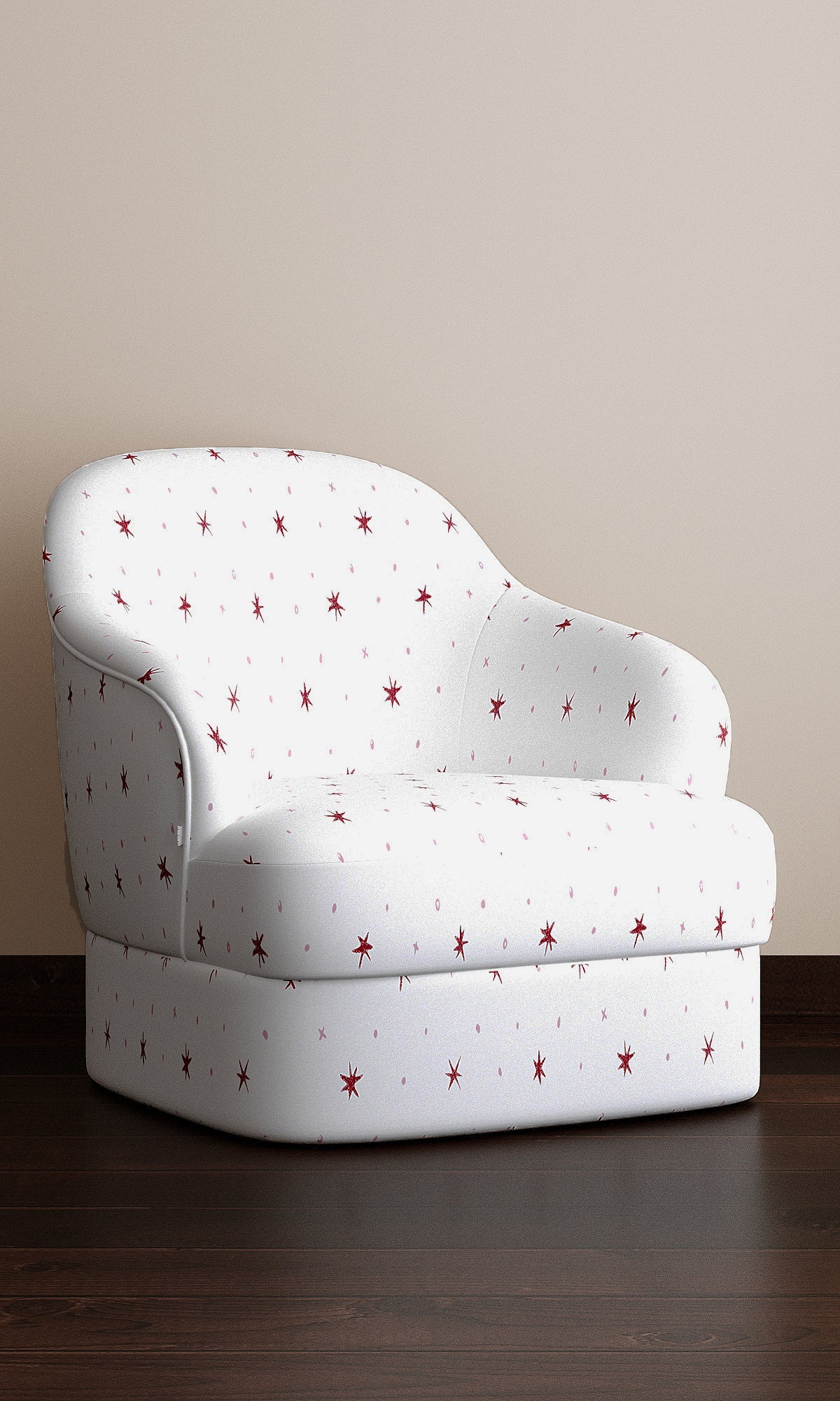 Ensueño Linen Cotton Fabric Raspberry