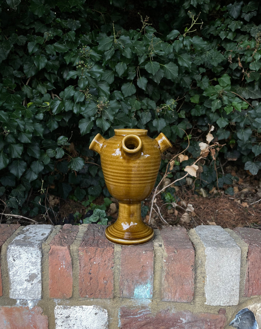 Stoneware Tulipiere - Honey Glaze