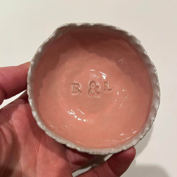 Personalised Pottery Initials / Name Ring Dish
