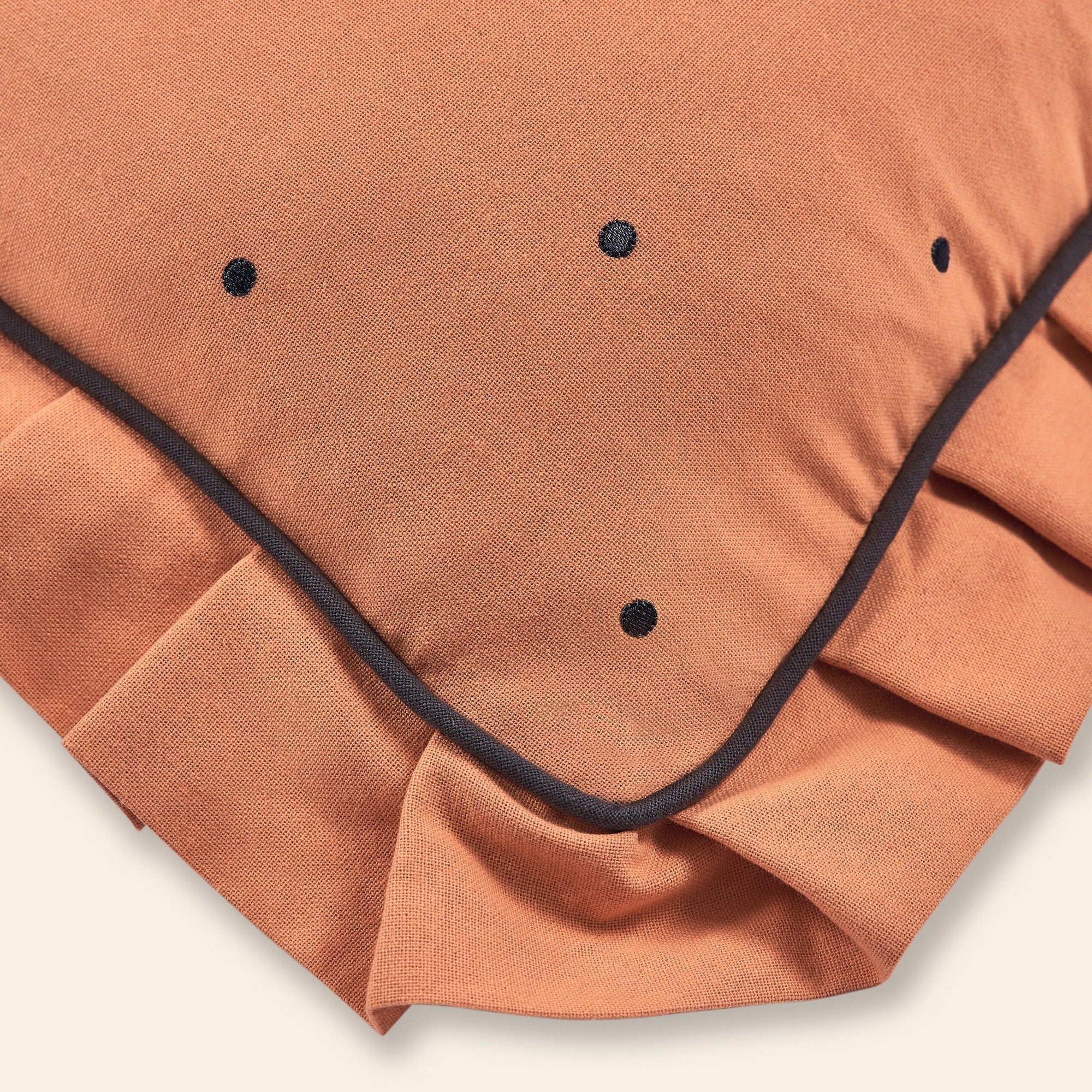 Dolce Dots Cushion, Biscotti