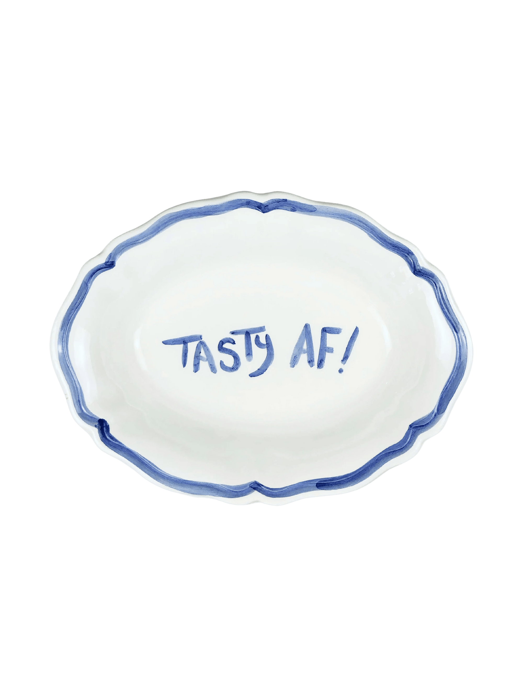 Oval Serving Dish “Tastay Af”