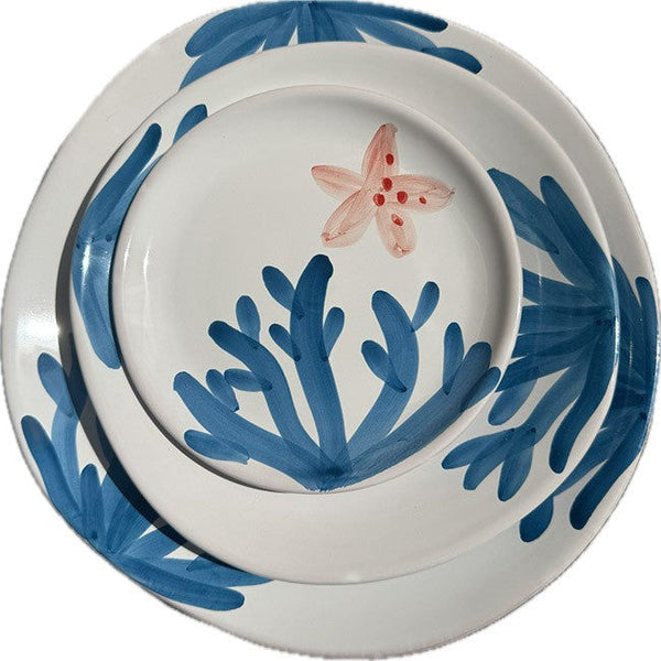 Corallo Plate 27 cm Blue Coral