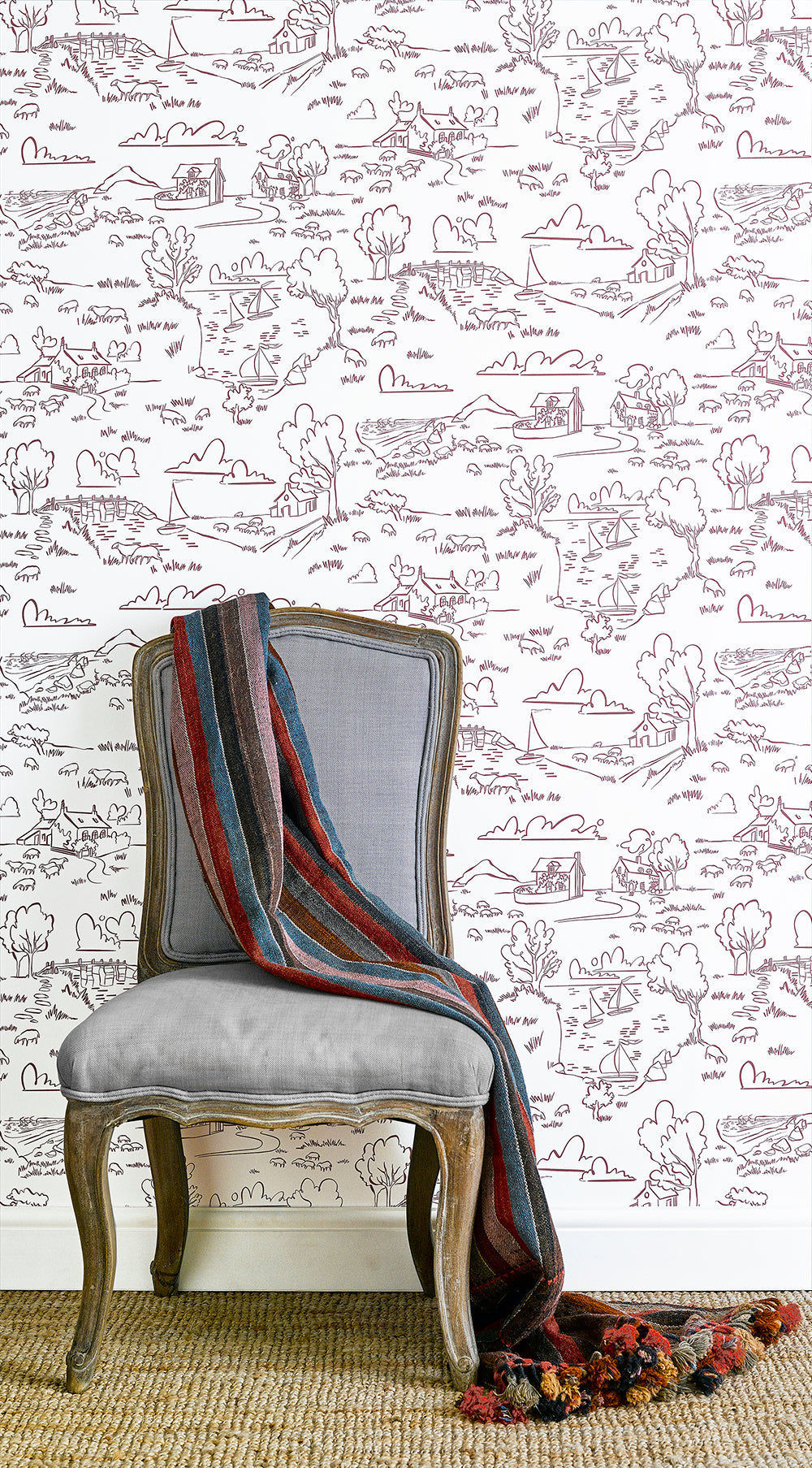 Helford Wallpaper – RUST