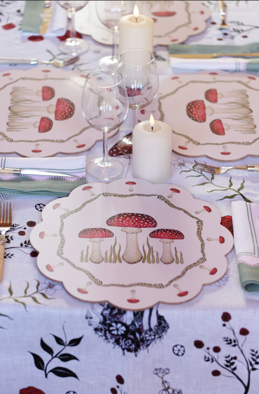 Mushroom Table Mat