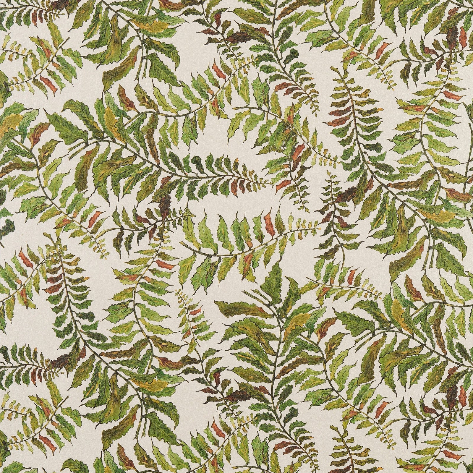 Fern Wallpaper - Shimmer Base Wallpaper