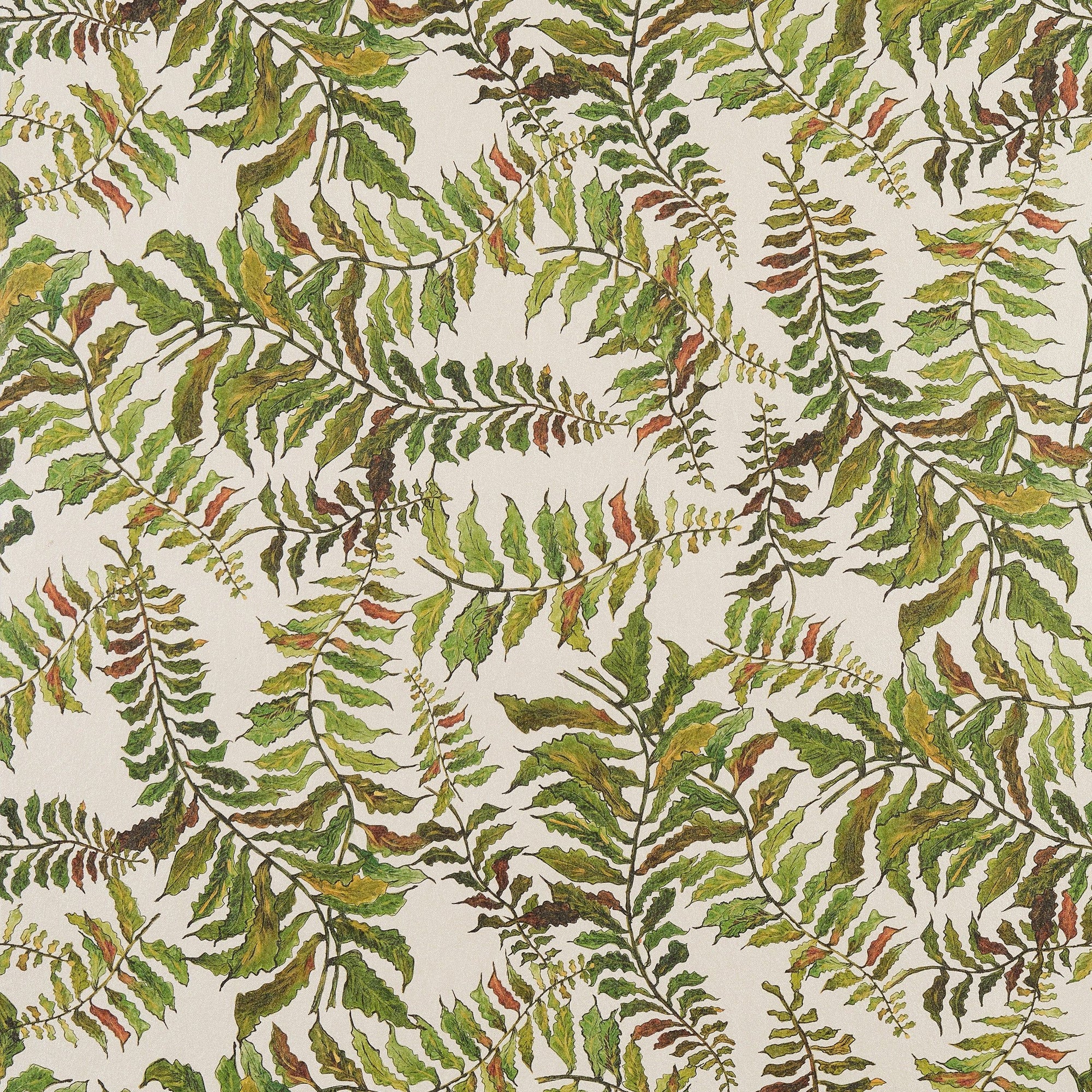 Fern Wallpaper - Shimmer Base Wallpaper