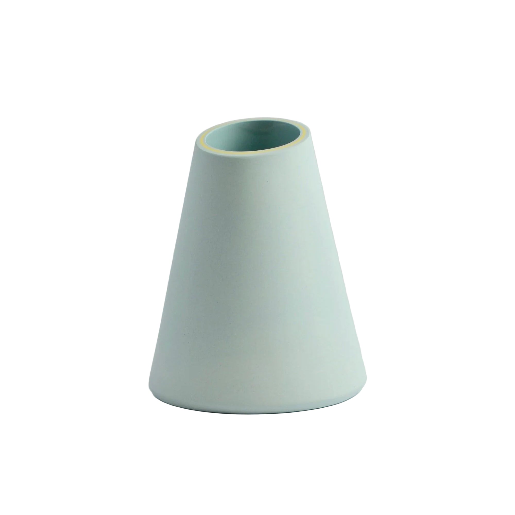 Angle Vase Miami Blue