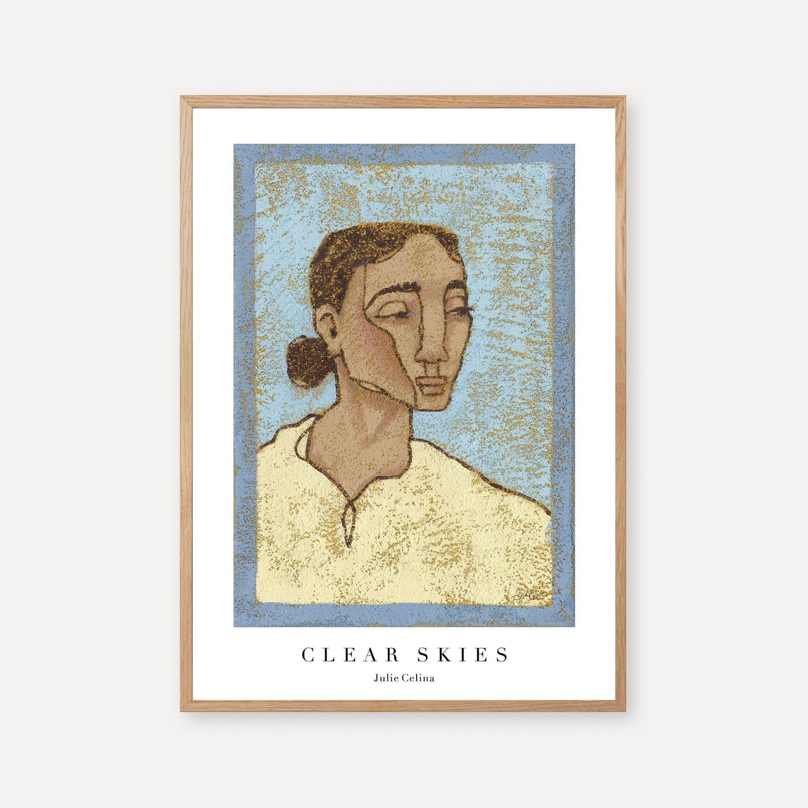 Clear Skies - Portrait Art Print