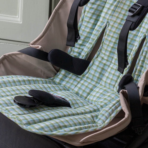 Pram Liner - Little Farm / Greenhouse Gingham