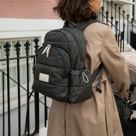 Baby Changing Backpack - Soft Black