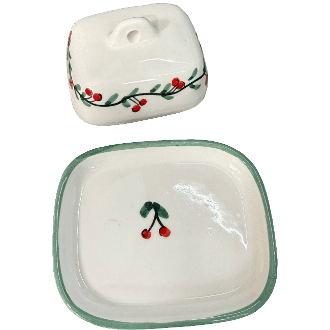 Mini Cherry Frutta Butter Dish