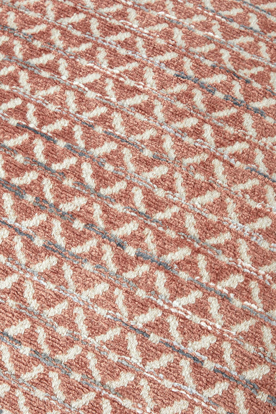 Jacquard Cushion Cover - Terracotta