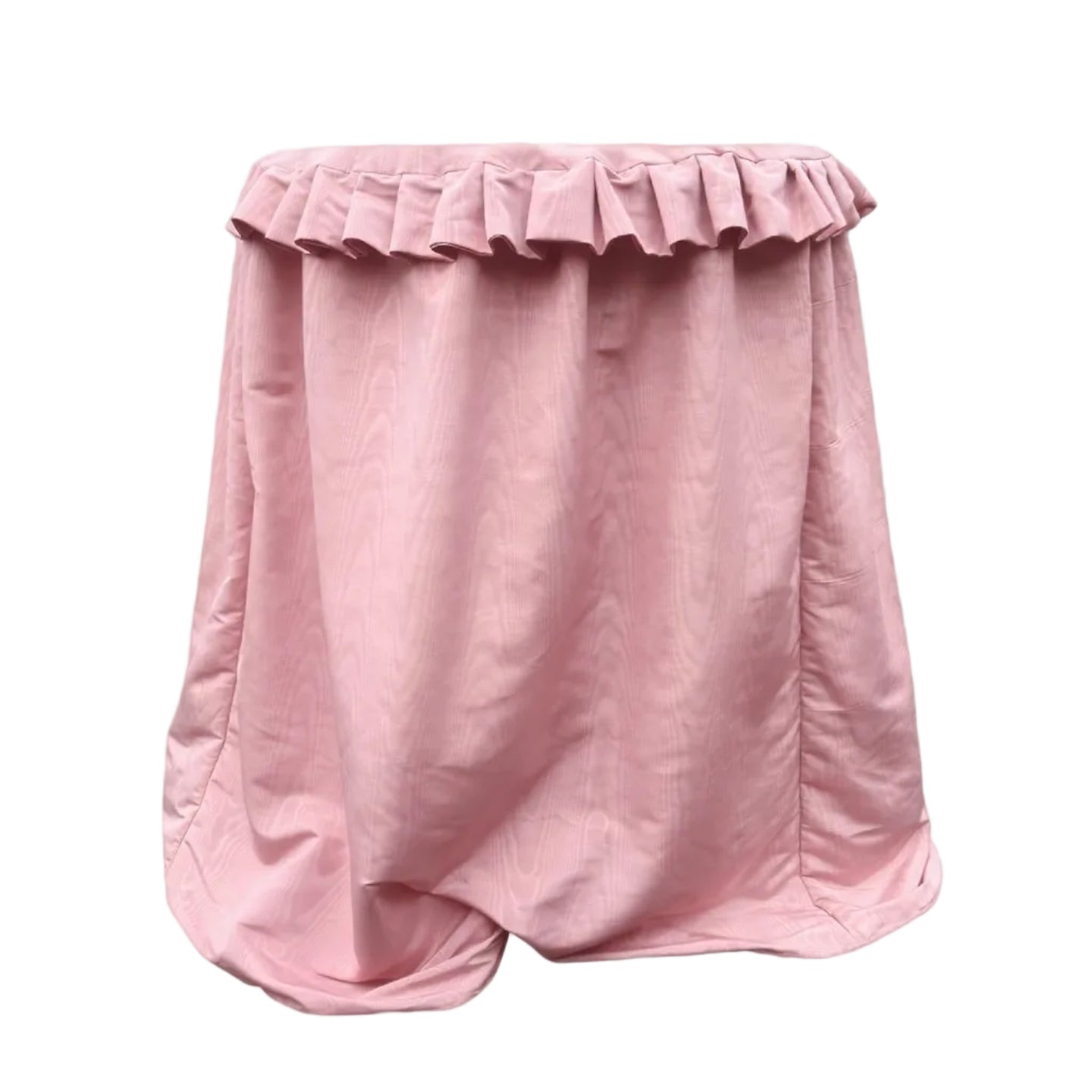 Party Tablecloth Pink Moiré