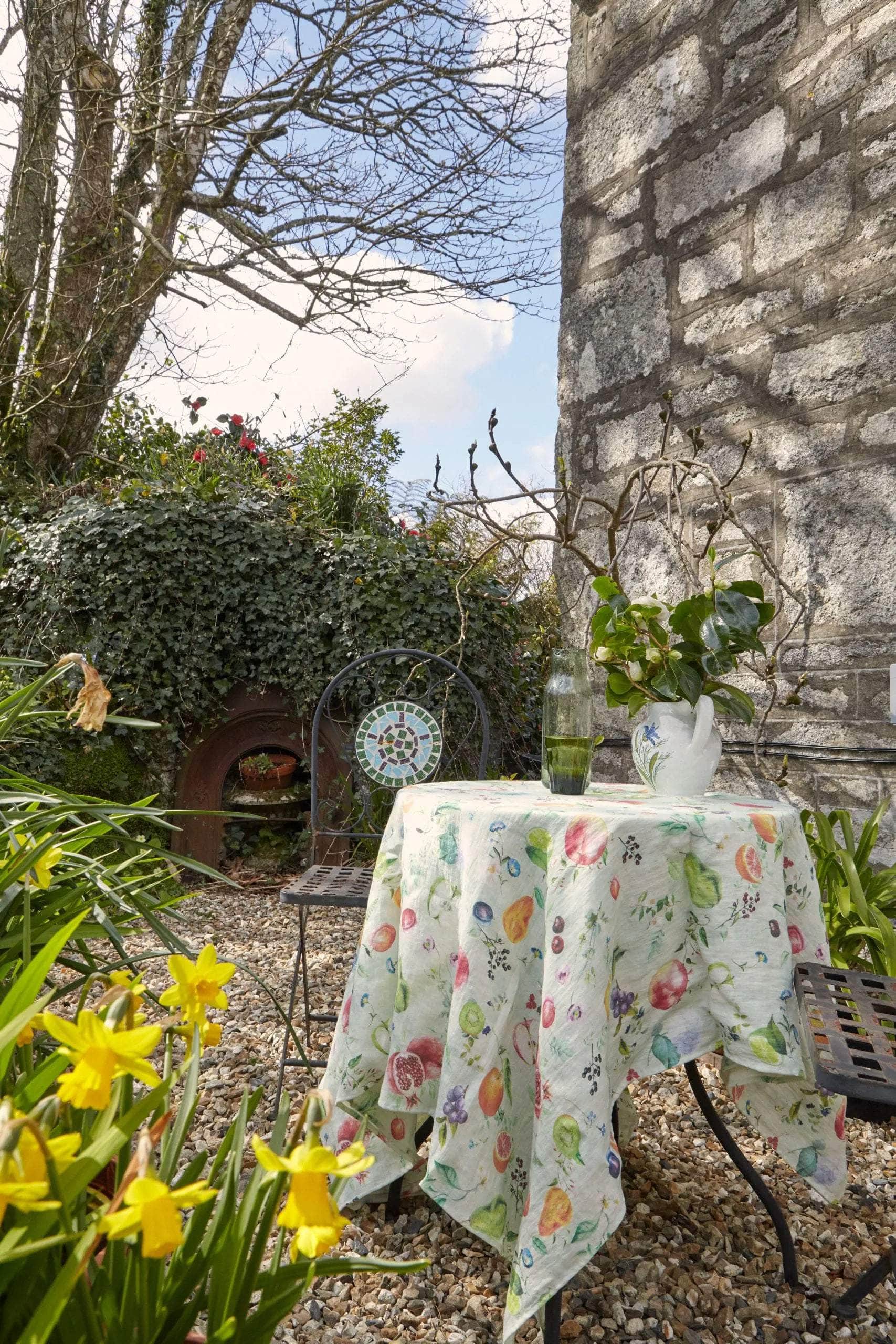 Persephone Linen Tablecloth