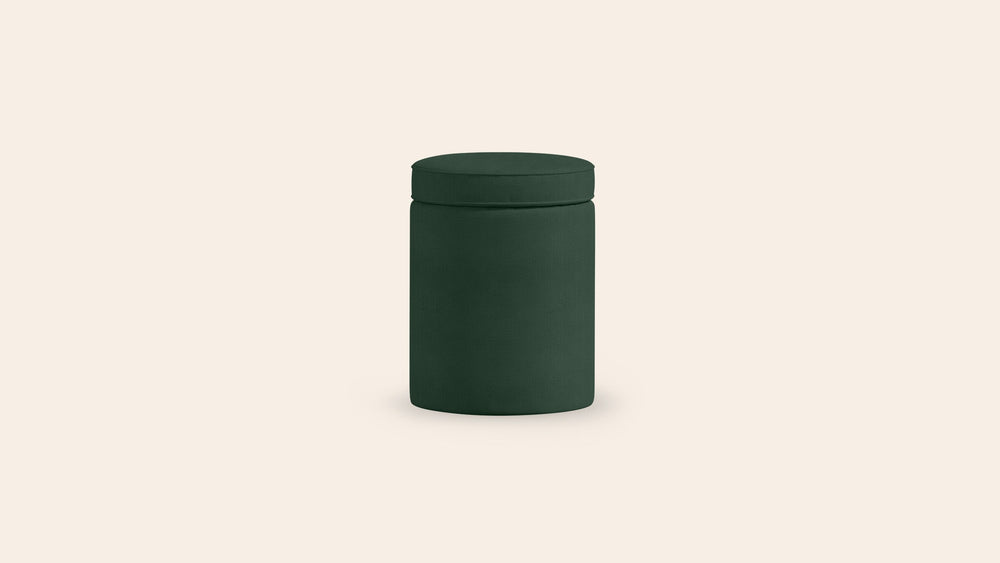 Aurora Footstool, Olive