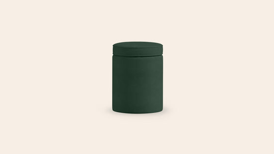 Aurora Footstool, Olive