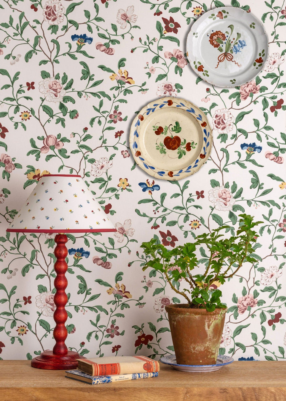 Petites Fleurs Cone Lampshade - Pop