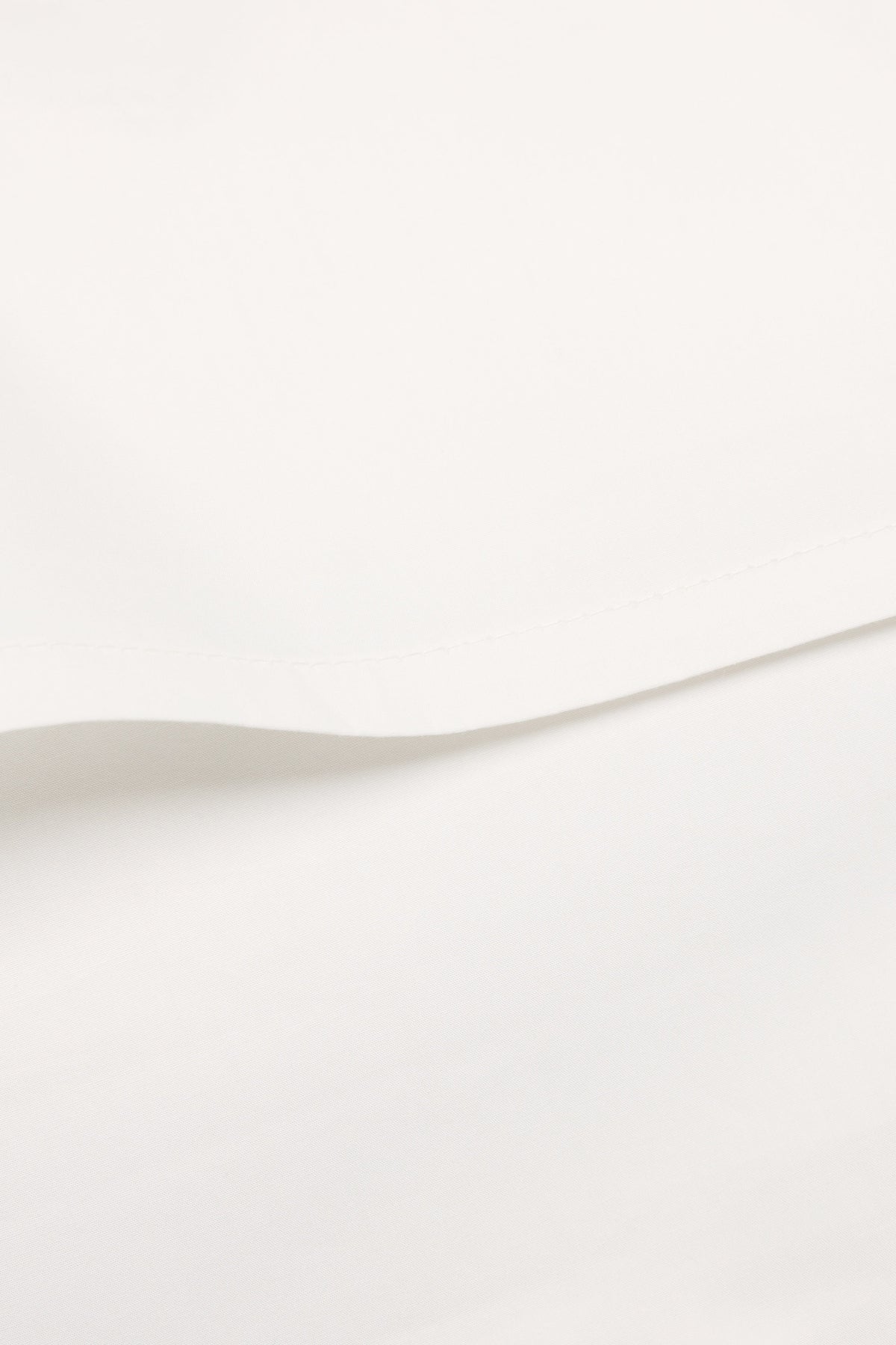 Percale Organic Cotton Pillowcases - Midwinter White