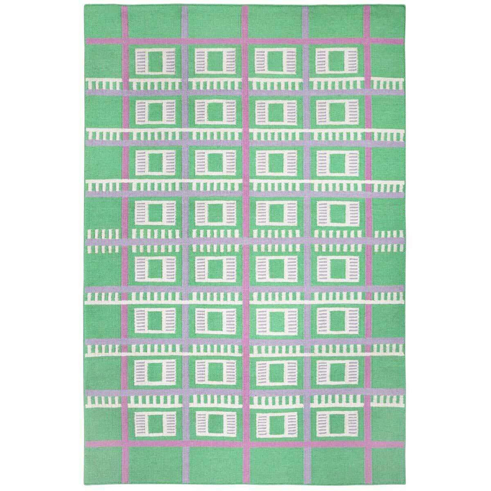 Labourdonnais Flatweave Rug - Green