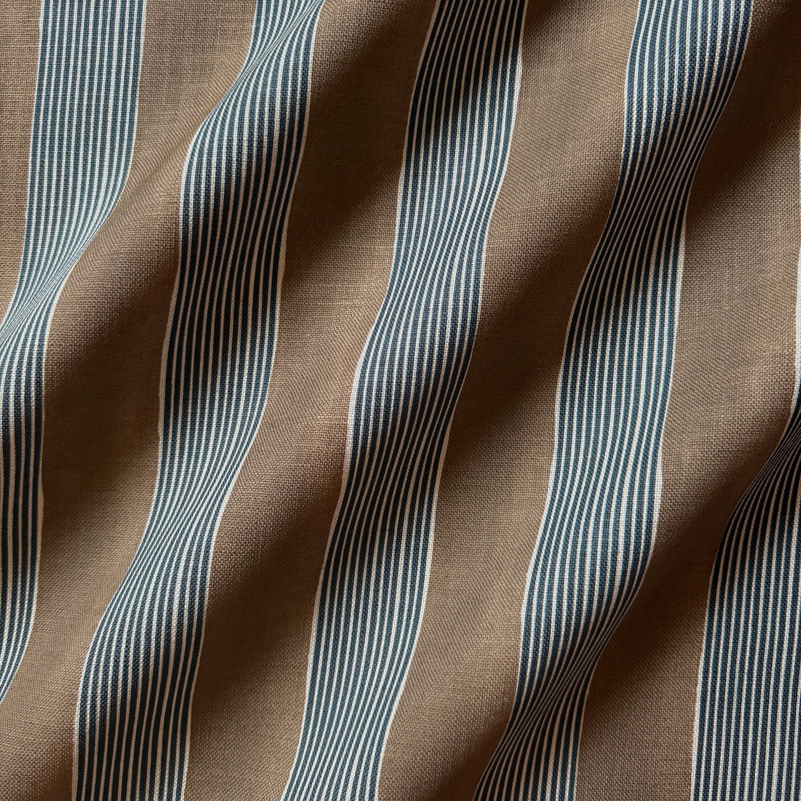 XL New Stripe Fabric - Chocolate