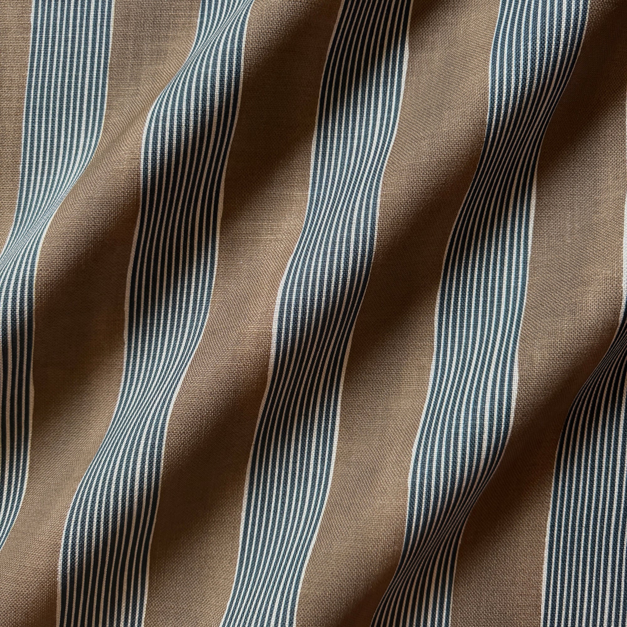 XL New Stripe Fabric - Chocolate