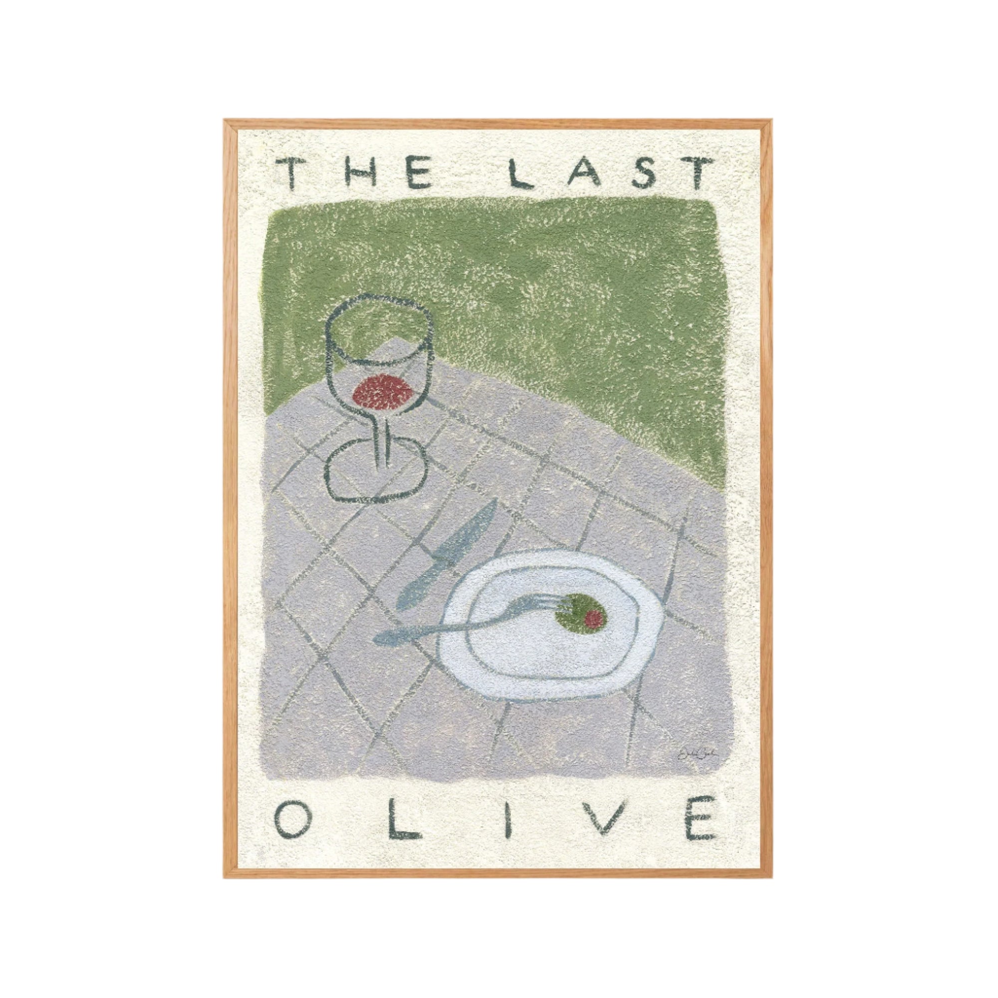 The Last Olive - Print