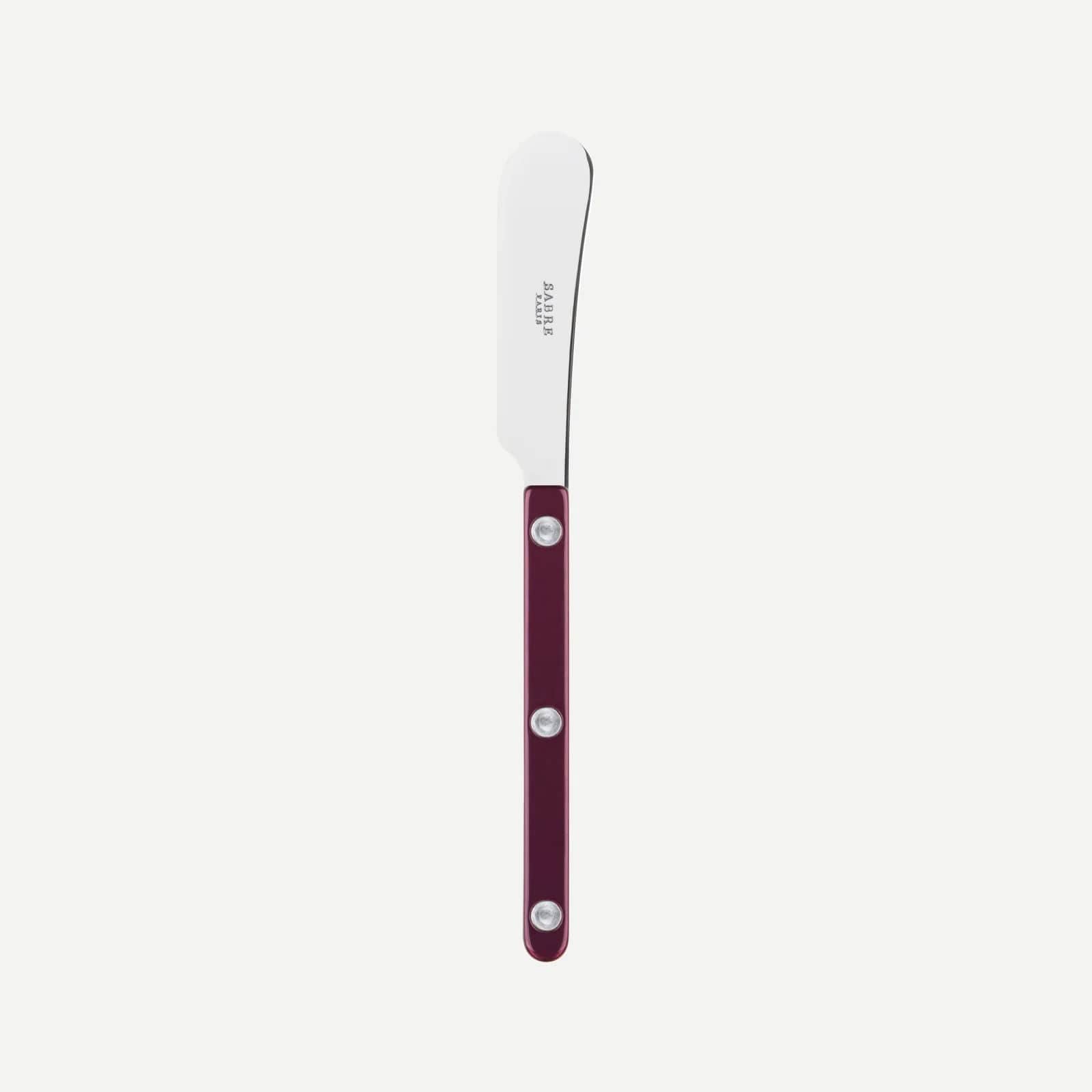Bistrot Pearly Butter Knife, Aubergine