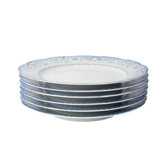 Virginia Blue and White Dinner Plates | Set of 4