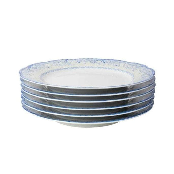 Virginia Blue and White Dinner Plates | Set of 4