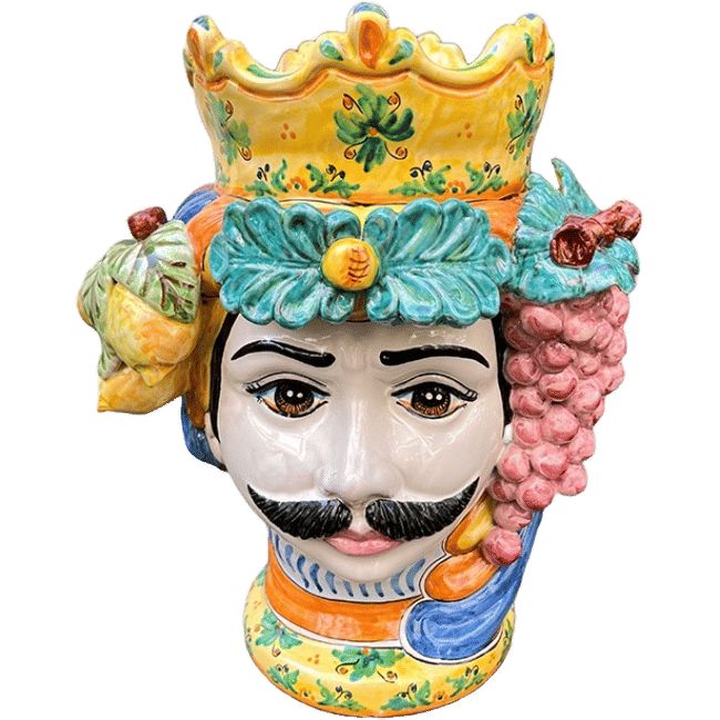 Large Sicilian Vase – Man Frutta