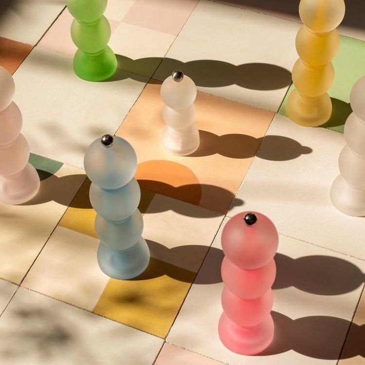 Pale Pink Frosty Mini Bob Salt or Pepper Mill