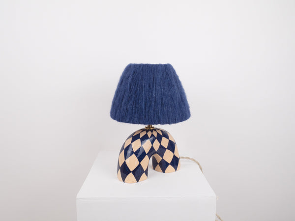 'Me' Table Lamp - Blue Diamond