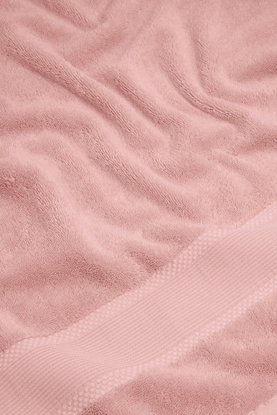Organic Cotton Bath Sheet - Dusky Rose