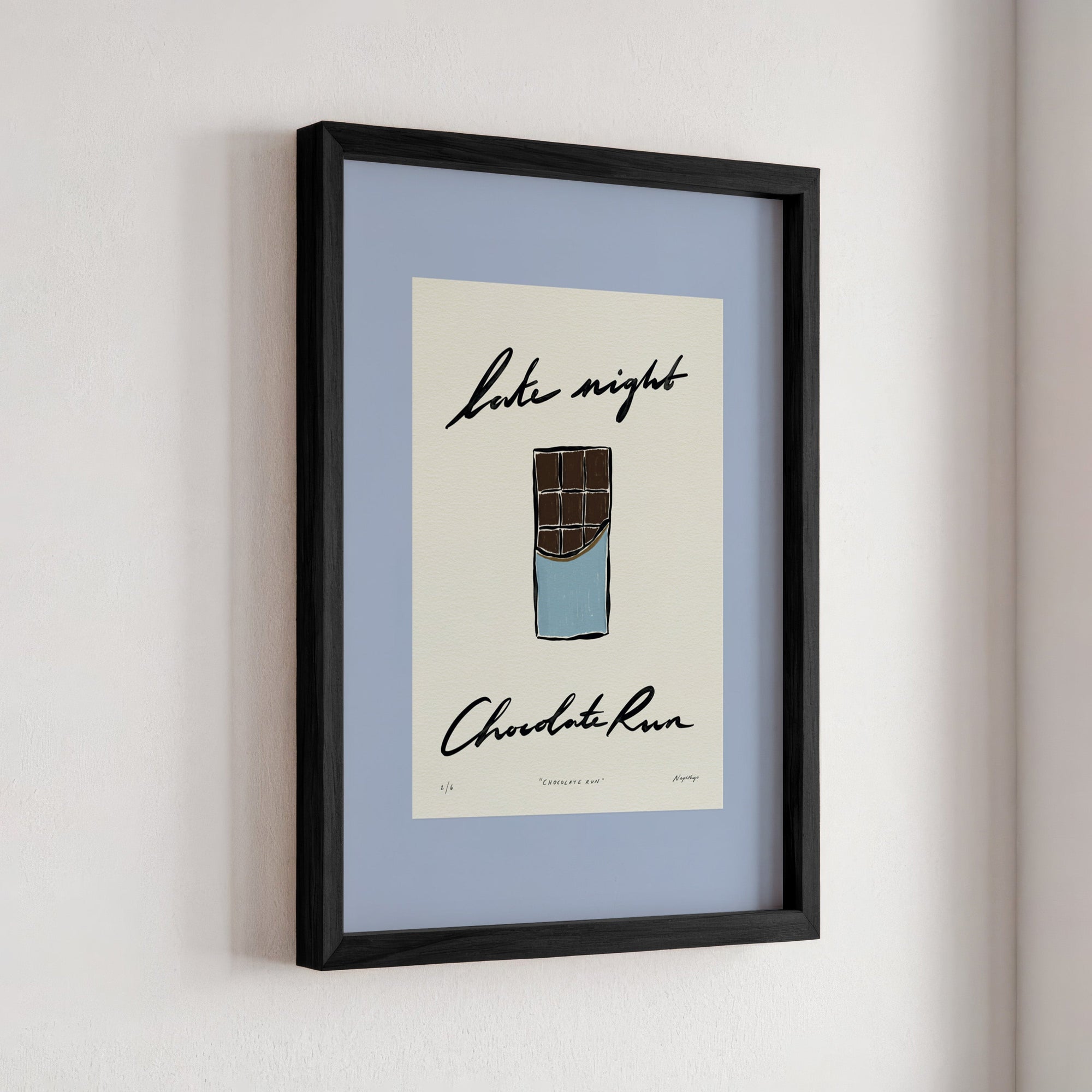 Late Night Chocolate Run Print