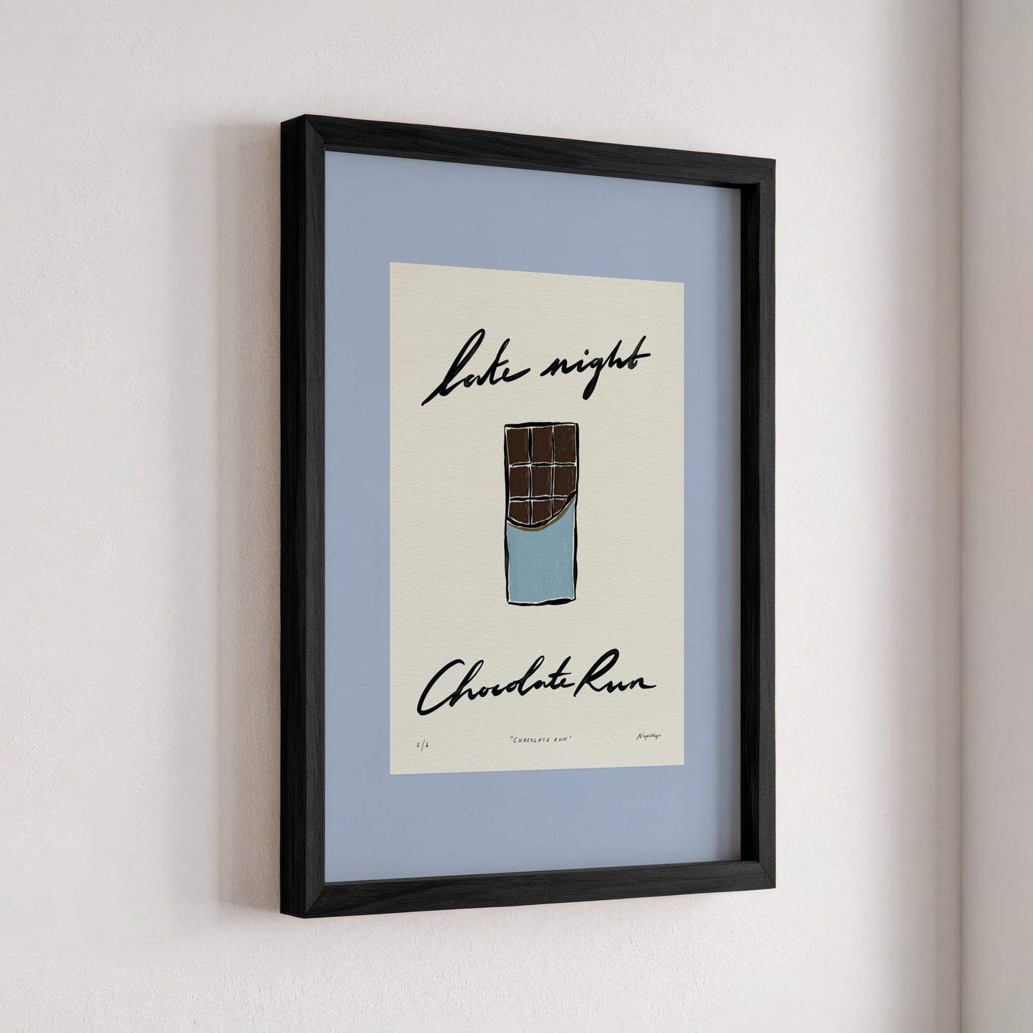 Late Night Chocolate Run Print