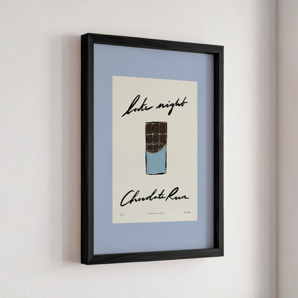 Late Night Chocolate Run Print