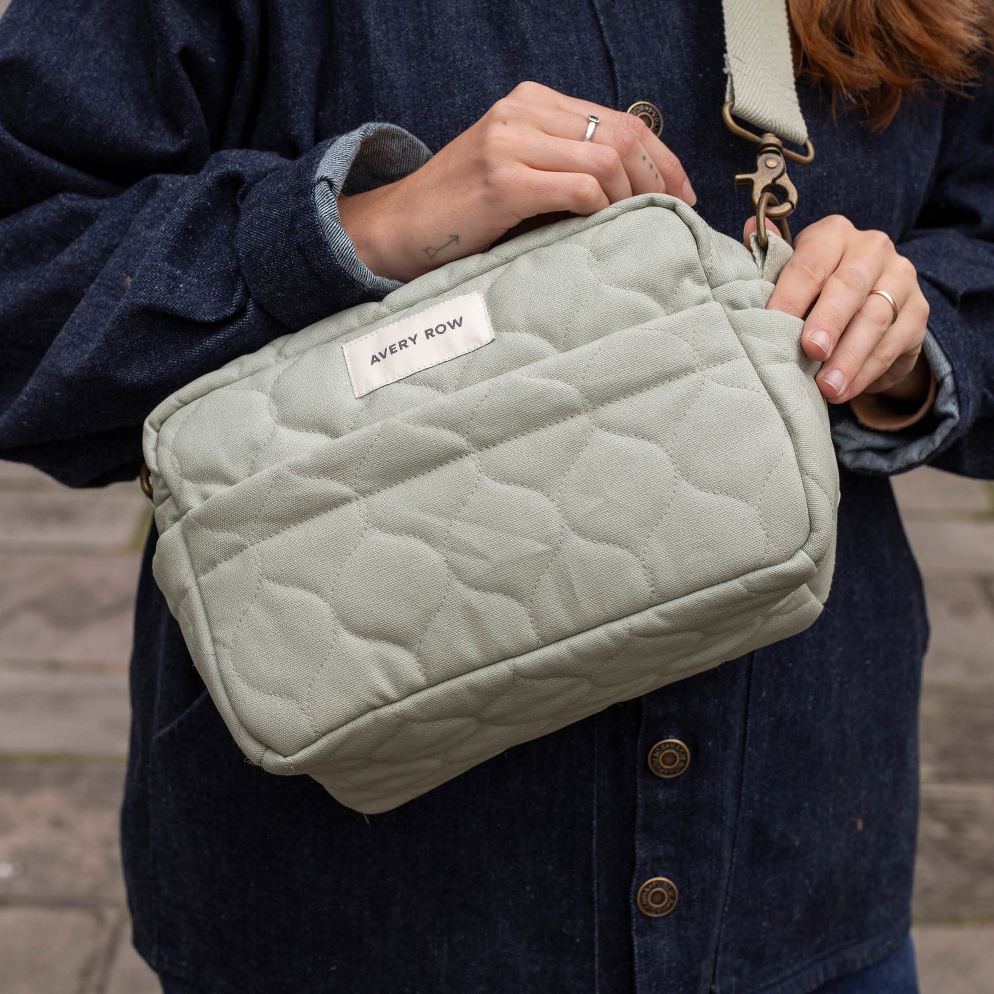 Pram Organiser Bag - Sage