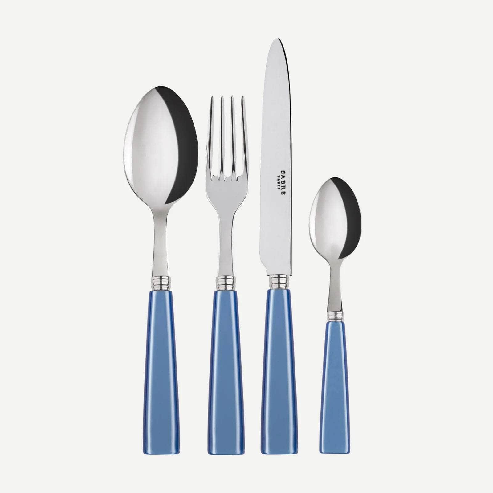 Icône 24 PC Cutlery Set, Light Blue