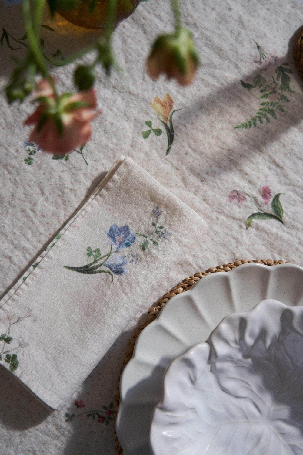 Signs of Spring Linen Napkin