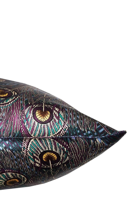 Silk Pillowcase Made With Liberty Fabric Royal Hera Petrol