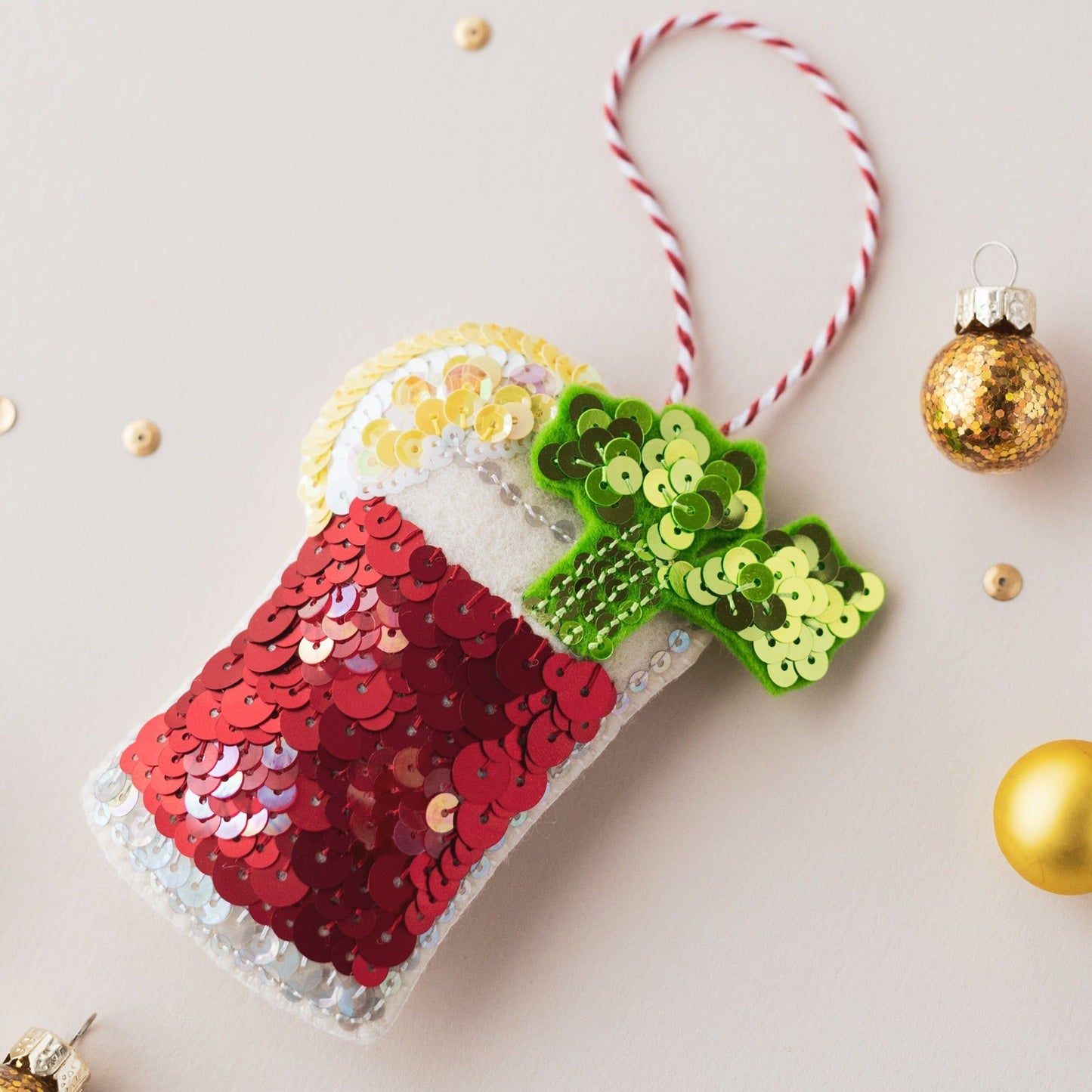 Bloody Mary Sequin Ornament