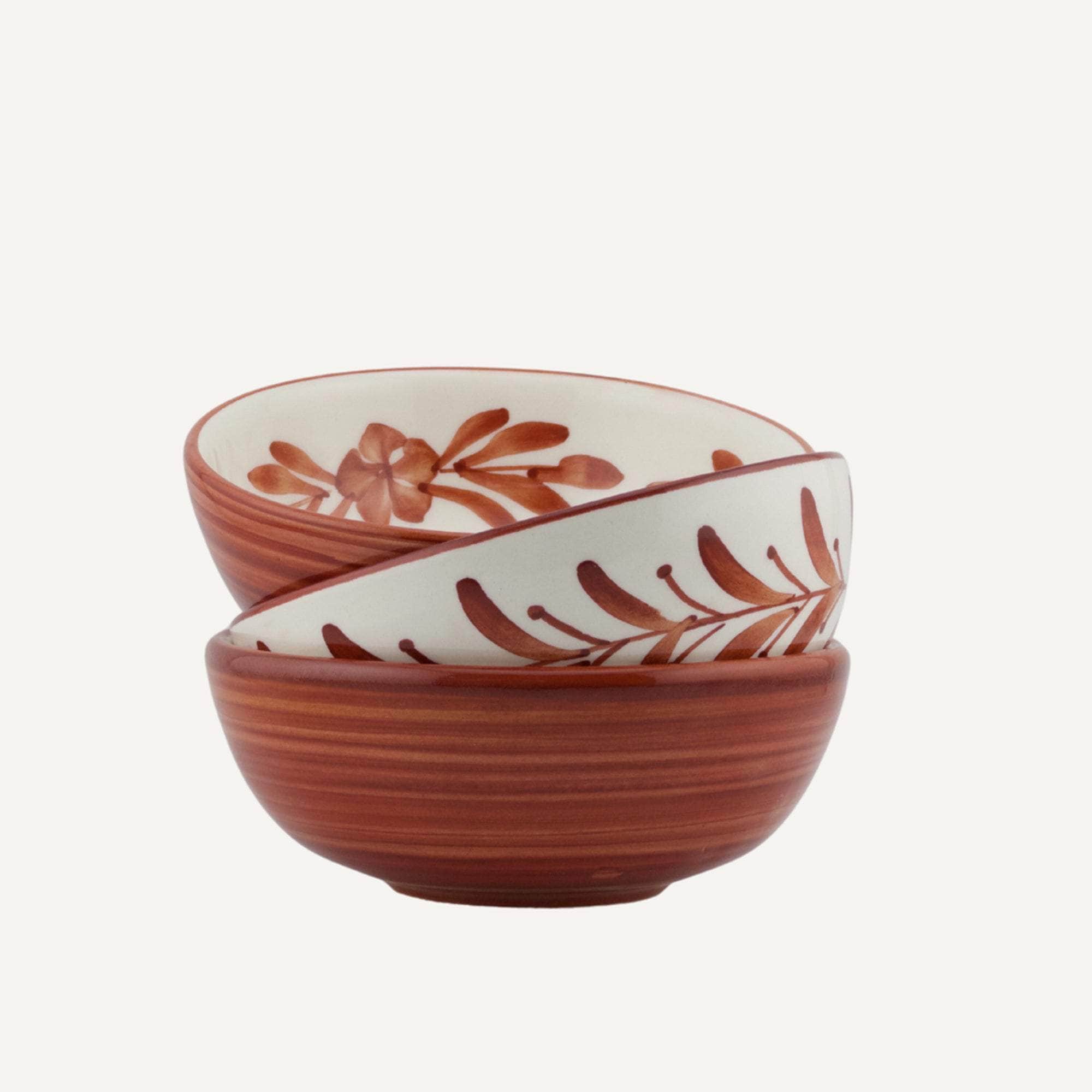 Tapas Bowl -  Helecho - Rust Red