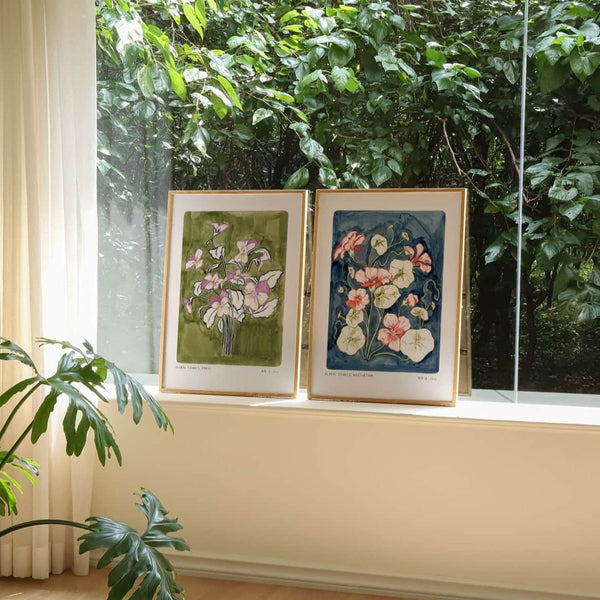 Nasturtium Art Print-