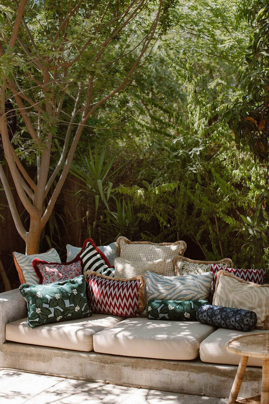 Cushion Michelle Emerald & Ice