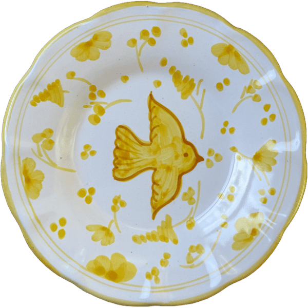 Colomba Yellow Plate 16cm