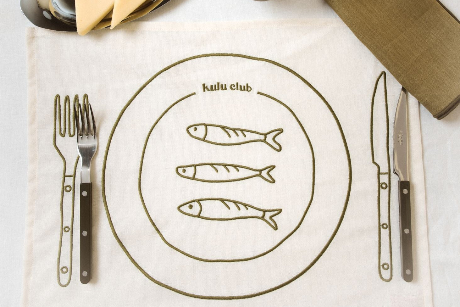 Placemats Set Bistro Plates