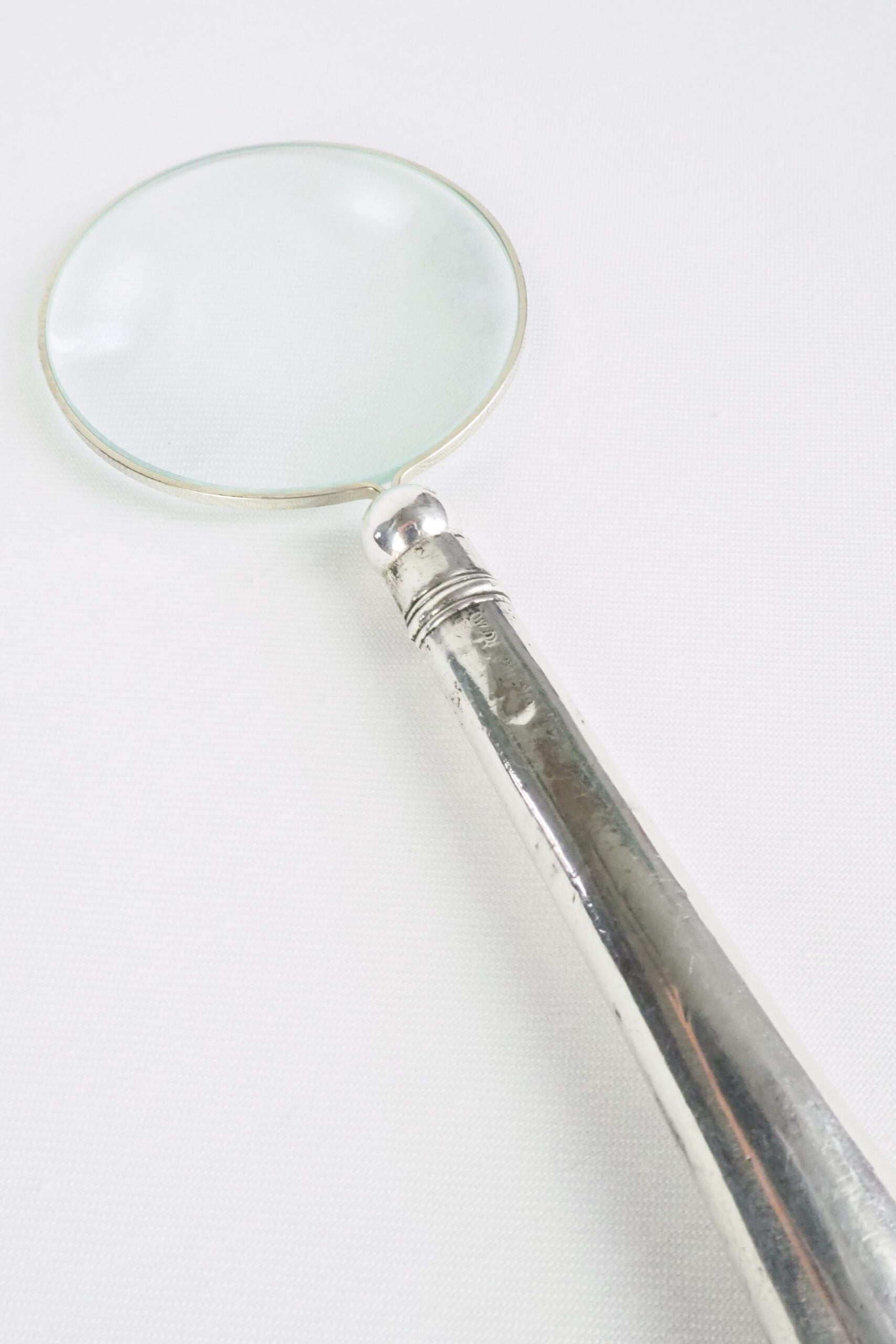 Victorian Sterling Silver Magnifying Glass